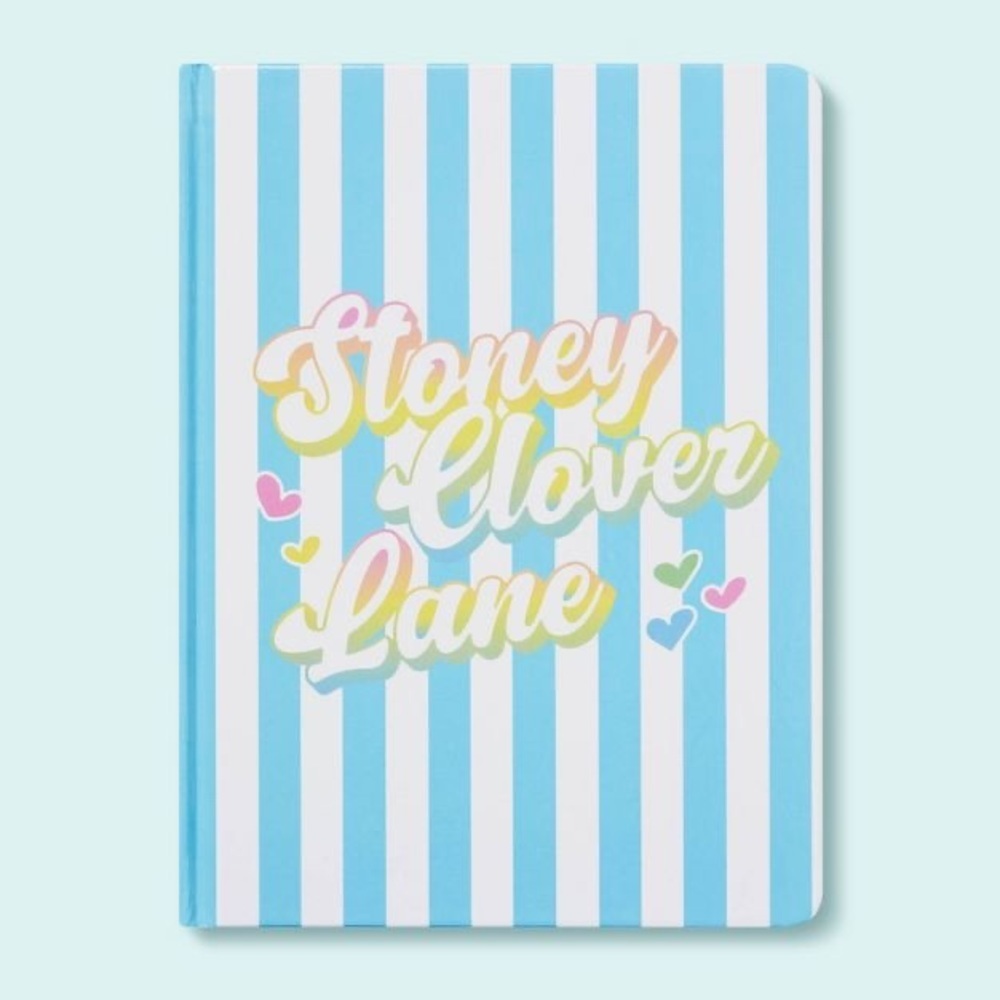 Stoney Clover Lane x Target Lined Journal Blue Stripe
